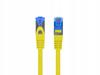 Patchcord Lanberg /FTP cat.6A 0.25m LSZH CCA fluke passed yellow