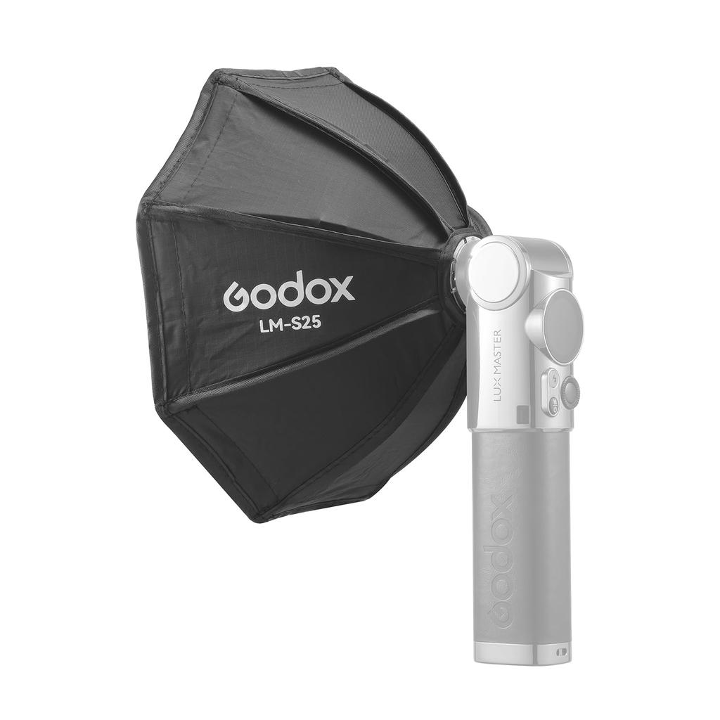Godox Mini Octagonal Softbox Compatible with Godox Lux Master Retro Camera Flash LM-S25 Diffuser,