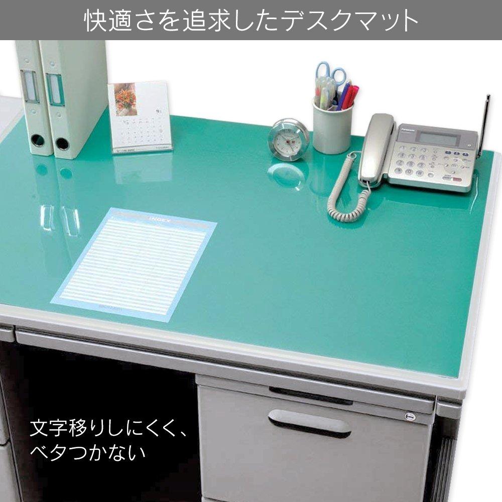 IRIS OHYAMA Коврик для стола Ширина 99 x Глубина 69 см Натуральный/зеленый DMT-9969PZ