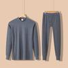 Осенняя одежда и брюки женские хлопковые тонкие большого размера для среднего и пожилого возраста термобелье мужской костюм нижний хлопковый джемпер