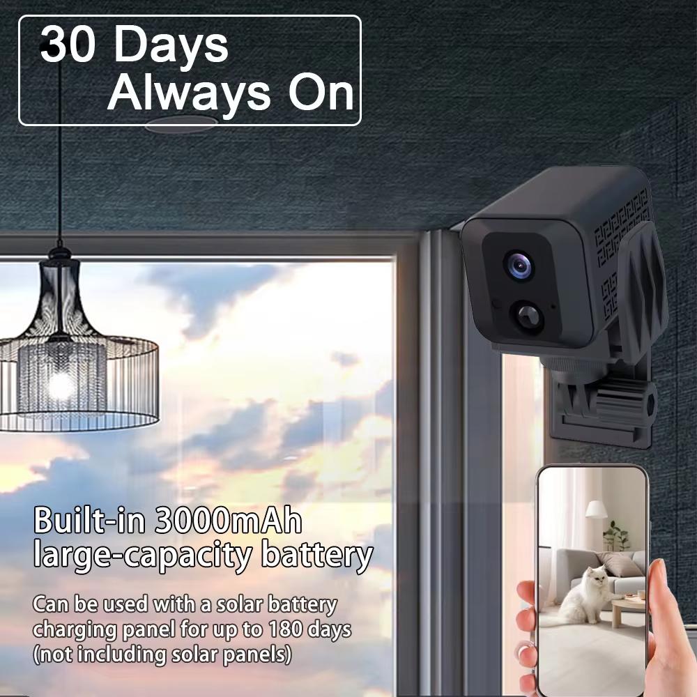 LS VISION 4G Мини Камера Видеонаблюдения Камеры HD 1080P IP Камера 140° Беспроводная Ночное Видение Секретная Видео Защита ИК Камера Движения