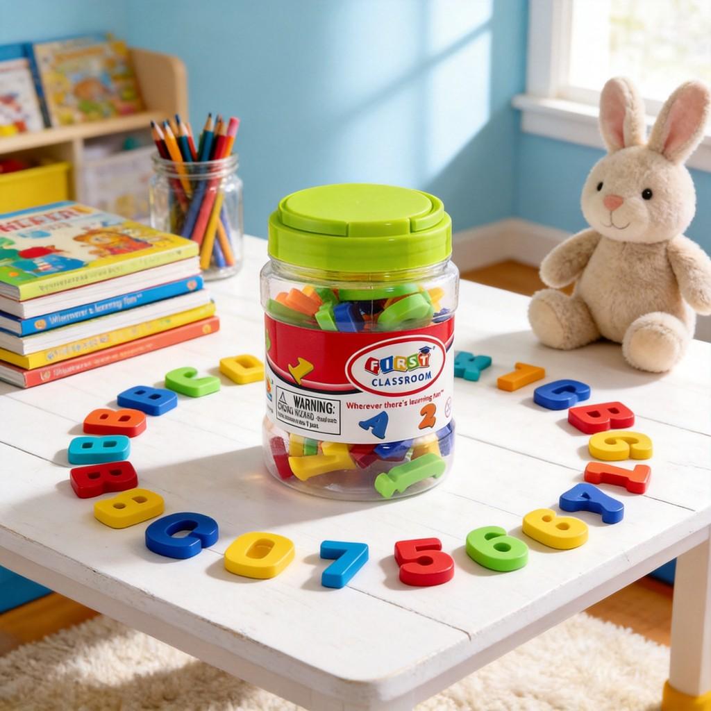 Magnetic Literacy Labels With Pinyin And Letters For Classroom And Home Learning
