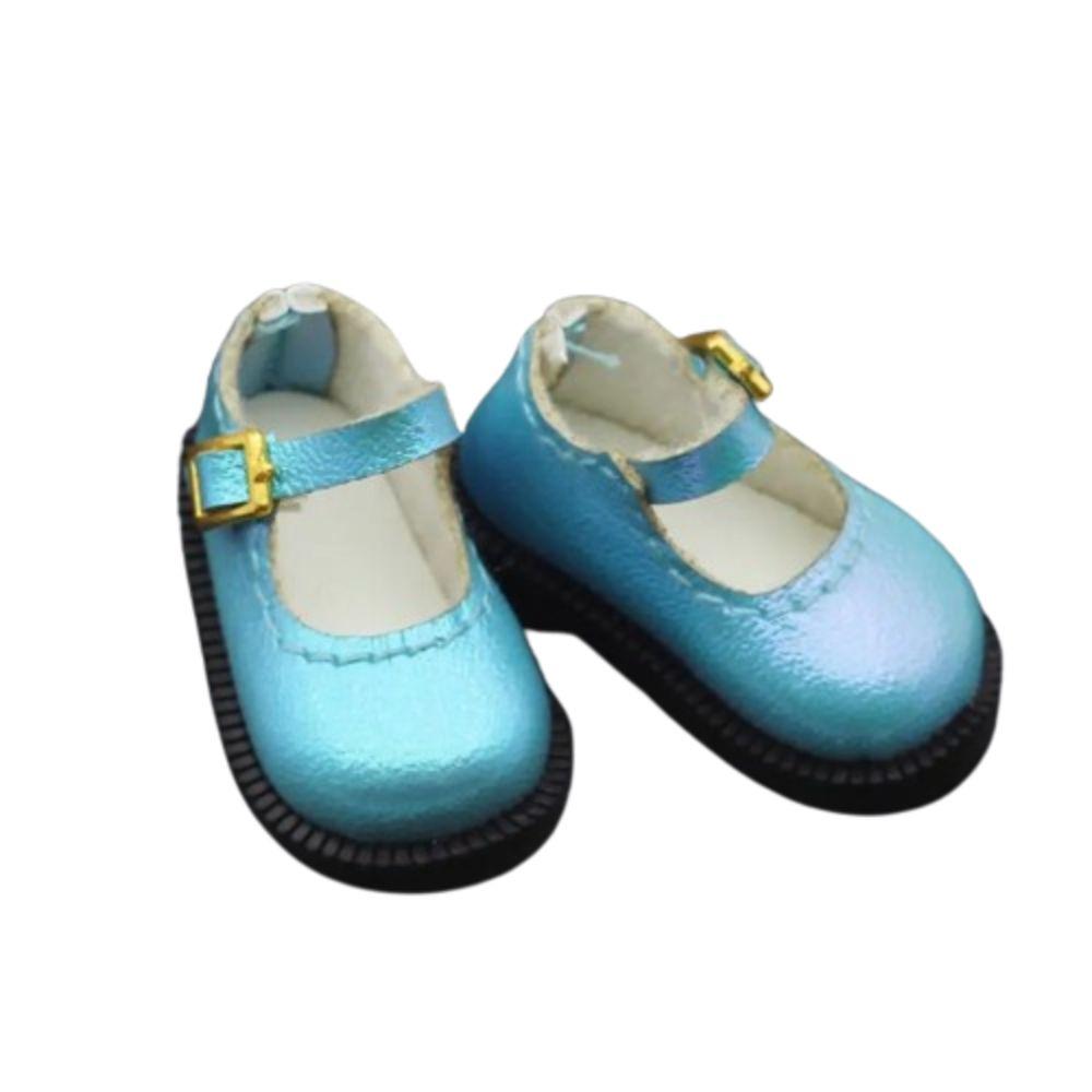 Lightweight 10cm Cotton Doll Shoes PU Leather Leather Boots Doll PU Leather Shoes  Clay Dolls