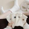 Plush Socks, Autumn and Winter Socks, Women's Mid-calf Socks, Warm with Fleece and Thickened, Warm and Cute, Fluffy Floor Pile Socks