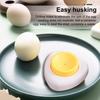 2 шт. Инструмент для прокалывания яиц, сваренных вкрутую, легкое устройство для чистки яиц, безопасное удаление скорлупы