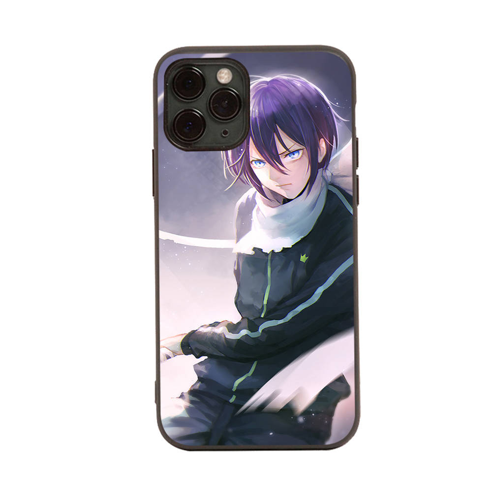 Чехол WD25 Noragami Yato Anime Black Sofe для Samsung Note 20 Lite S24 Ultra S23 A03 A05 A06 A11 A71 A15 A16 A13 A24 A25 A33 A52 A53 A50 M55 M35 Plus