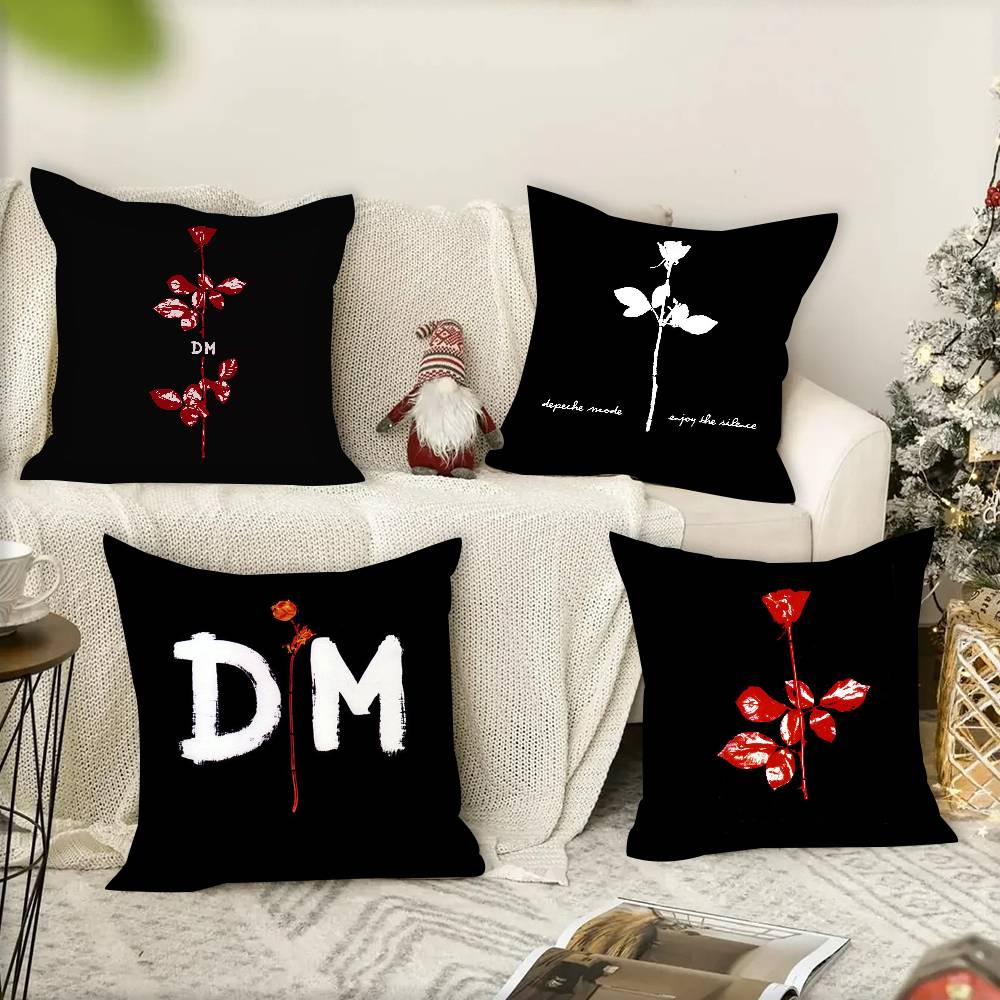 Band D-depeches black Mode Pillowcases cushion covers living room sofas home decor gifts