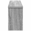 Wall Mounted Nightstand Grey Sonoma 75 x 16 x 26 cm