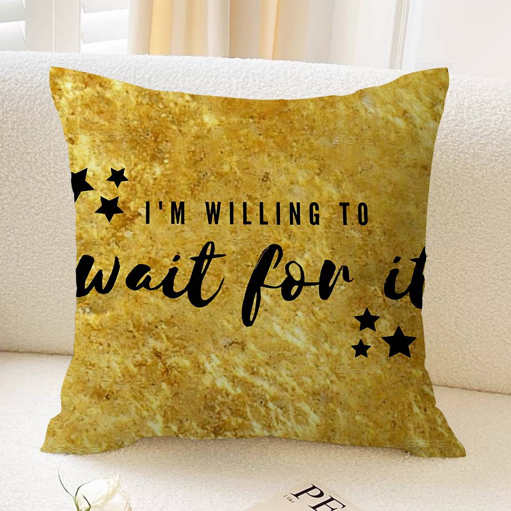 Luxury H-Hamilton Cushion Cover Pillowcase Upholstery Sofa Throw Pillow Home Decor Pillowcas