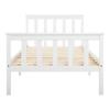 Modern Wooden Single Bed Rack Frame with Headboard Bedroom Decoration Furniture