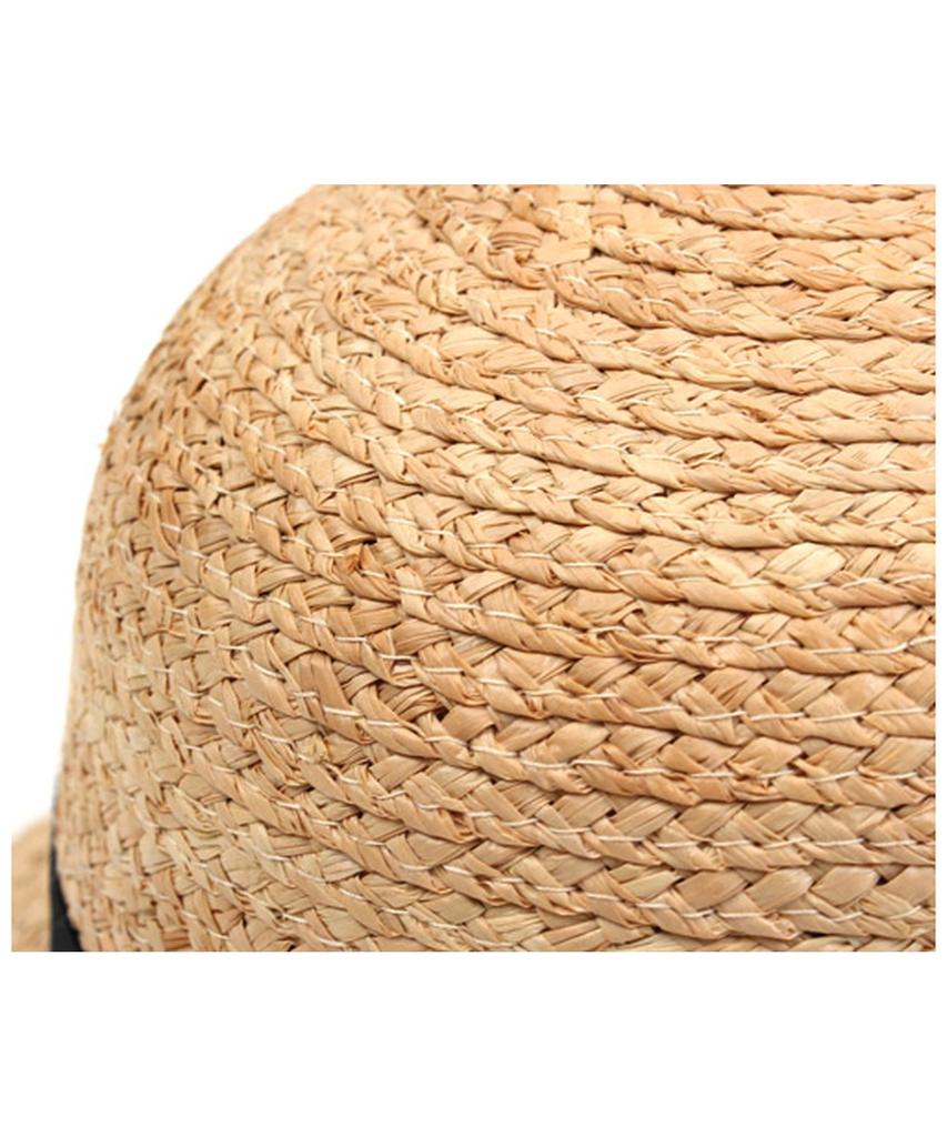 Yunibeosyeolkemiseuteuli Шляпа-колокол из рафии Thunder Summer Летняя фетровая шляпа Fedora