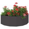 Planter Black 120 x 60 x 35 cm Steel
