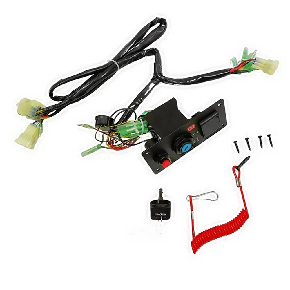 Комплект панели переключателя зажигания с одним ключом 06323-ZZ5-764 Подходит для подвесного двигателя Honda