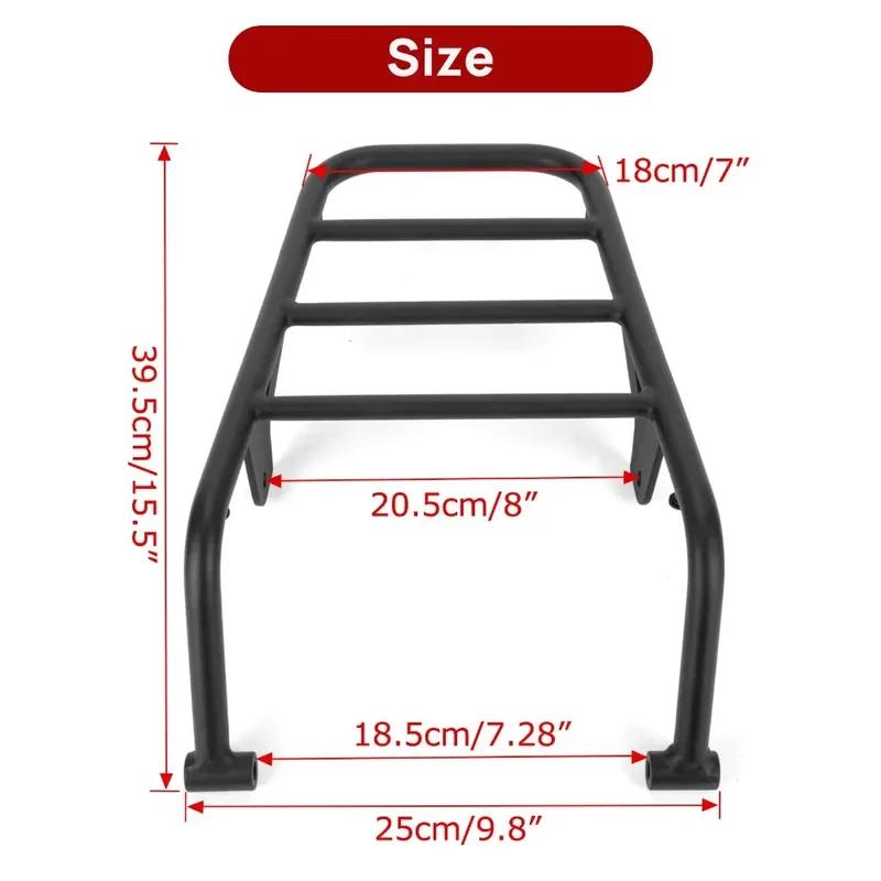 Motorcycle Rear Luggage Tail Rack Suitcase Luggage Cargo Carrier Fit For KAWASAKI KLX 230 KLX230 2024