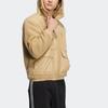 adidas Мужская куртка Originals MC Sherpa Fleece с полной молнией, бежево-золотая, HS2006