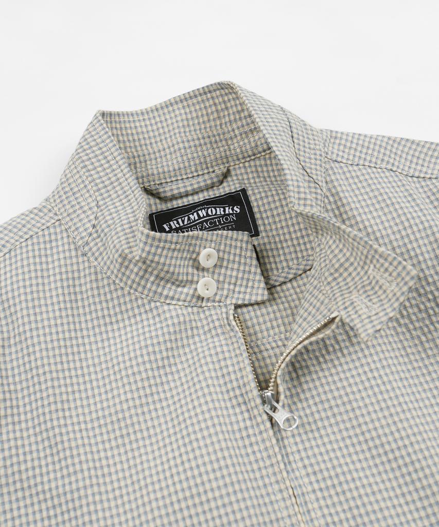 Frizmworks Harrington куртка Check Buddy _ Небесно-голубой