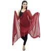 Chiffon Blend Dupatta Long Stole Women Neck Wrap Indian Scarves Chunni Beach