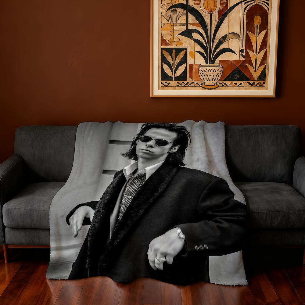 Band N-Nick C-Cave and the Bad S-Seeds Blanket Super Warm Comfortable Plush Throw Blanket Child Home Sofa Bedroom Gift