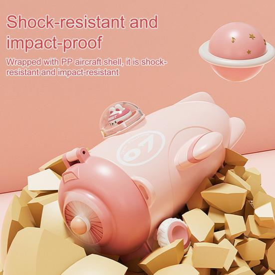 Бутылка для воды в форме самолета с трубочкой 500 мл мультяшный детский стакан для воды герметичный