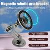 Поворот на 720°, металлический магнитный автомобильный держатель для телефона, складная подставка для телефона, магнитное крепление на вентиляционную решетку, поддержка GPS для всех телефонов R2O3
