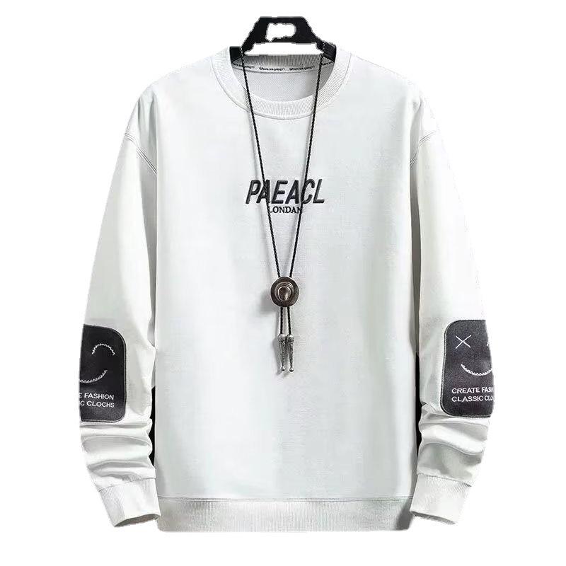 Мужская модная футболка с длинным рукавом: Весна/осень 2022 года, стильная брендовая куртка-свитер