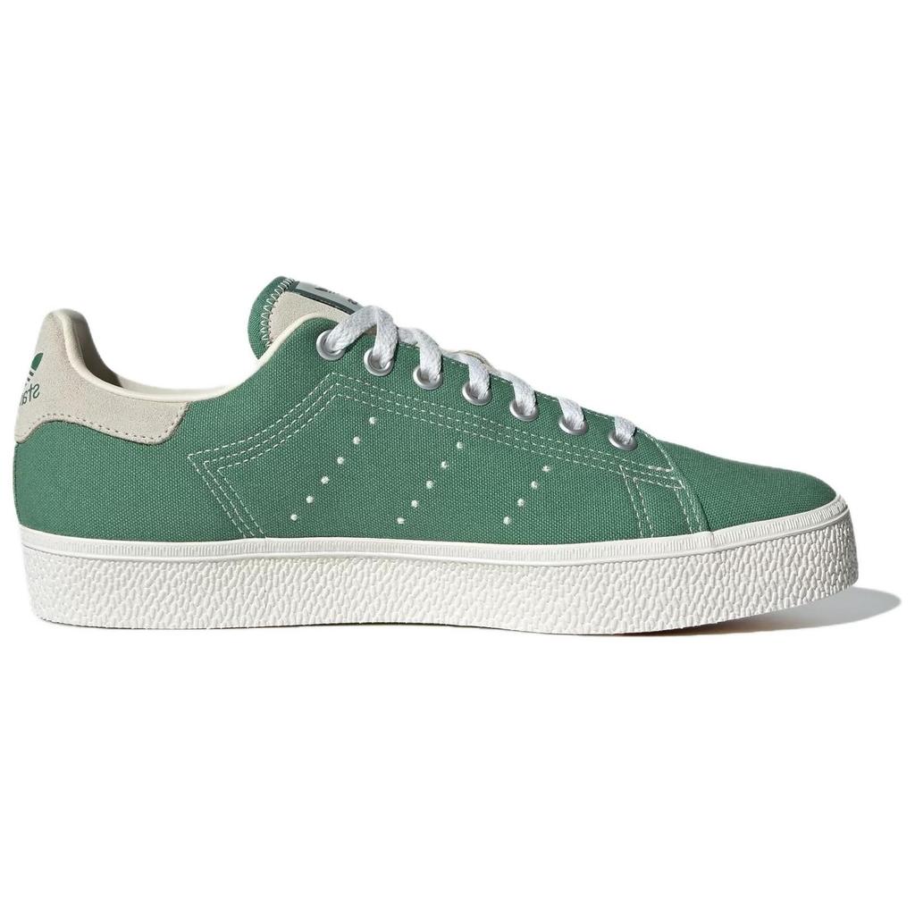 adidas Originals Stan Smith Cs Повседневные Удобные Нескользящие Амортизирующие Низкие Кеды для Скейтбординга Унисекс Кроссовки Зеленый Белый IF8853