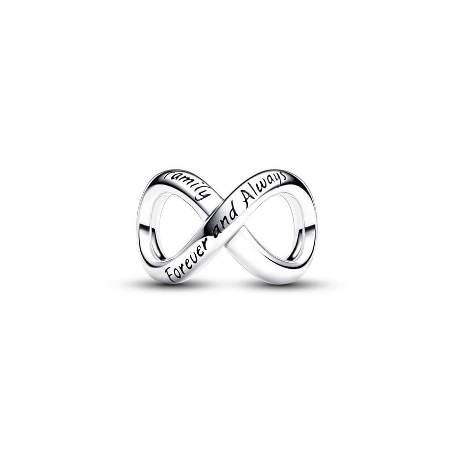 Regal Crown Forever Always Infinity Charm Exquisite Bead European Silver Bracelet DIY Jewelry Women Gift