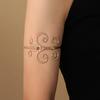 Popular Accessories Hollow Out Geometric Pattern Bracelet Leaf Butterfly Arm Chain