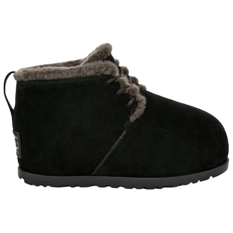 UGG Дутые Модные Короткие Снежные Ботинки Женские ботинки Черные 1158261-BLK