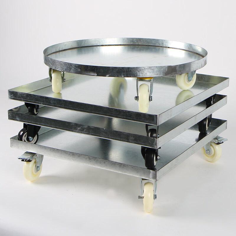 Movable Round Metal Plant Caddy