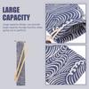 Ibasenice Drumstick Case, Stylish and Cute Drawstring Pouch, Drumstick Storage, Japanese Wave Design, Compact