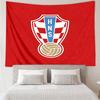 Croatian Football Emblem Tapestry Hanging for Bedroom,Livingroom, Playroom,Decor Art Room Wall Tapestry Holiday and Birthday Gifts