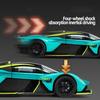 НОВЫЙ 1/23 Aston Martin Valkyrie Суперкар Сплав Модель Автомобиля Игрушка Литье под Давлением Металлическое Литье Звук и Свет Автомобильные Игрушки для Детей Транспортное Средство