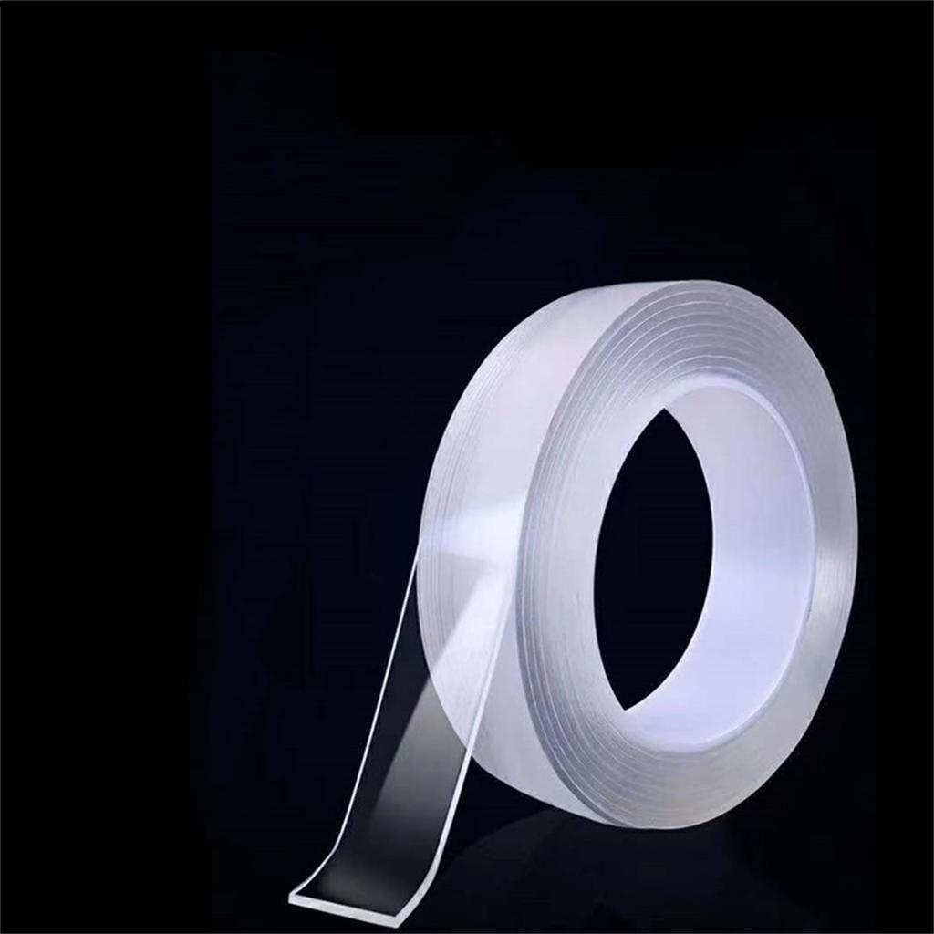 Лента для настенного монтажа, двухсторонняя, многоразовая, прозрачная, съемная, 3 м/118,1 дюйма