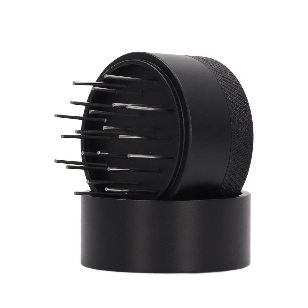 Coffee Needle Distributor Rustproof Stainless Steel Needle Coffee Stirrer with Base for Cafes Home