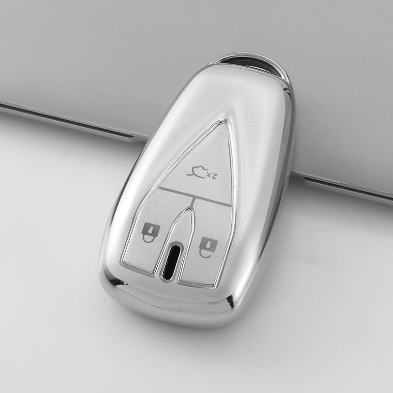 Теперь доступны новые модели чехлов для автомобильных ключей Volkswagen, BYD, Changan, Geely и Baojun в цвете Quicksand Silver.