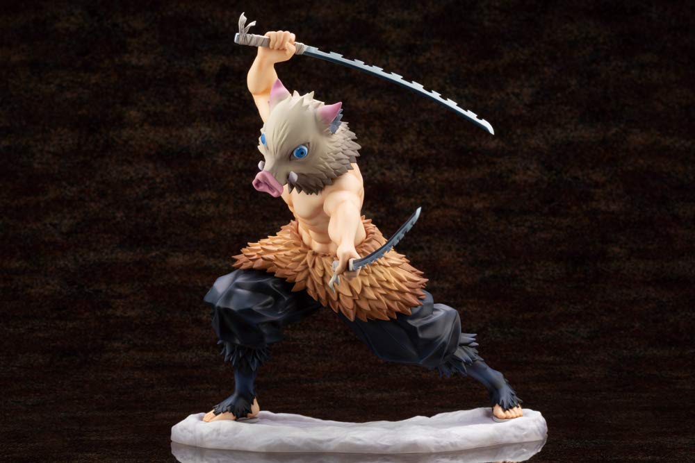Tsuya ARTFX J Demon Kimetsu no Yaiba Inosuke Tsukihira масштабная законченная фигурка, окрашенная в ПВХ, PP925 Slayer 1/8