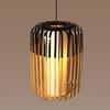 35 см подвесные светильники абажуры для гостиной лампа для комнаты потолочные светильники для зала бамбуковая лампа