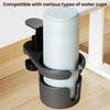 Black Clip On Cup Holder Rotatable Mug Holder Durable Desk Cup Holder  Home School Office Dorm