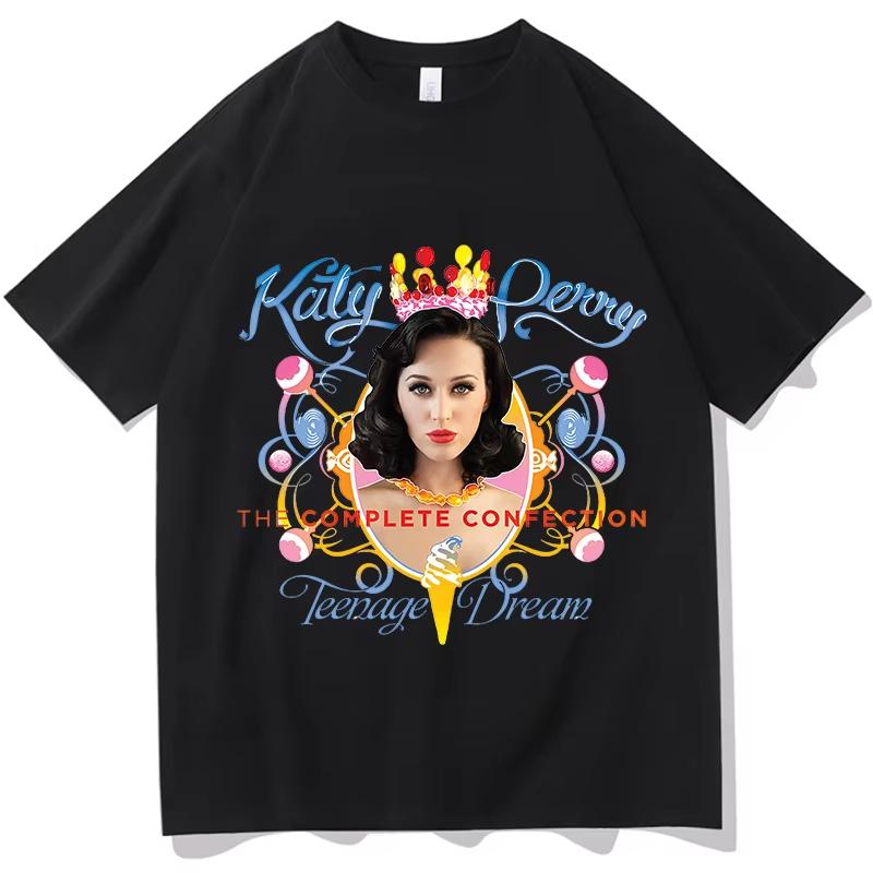 Katy Perry The One That Got Away Printed T-Shirt Pure Cotton Shirt Graphic TShirt Funny Mama Tee Top Mothers Day Gift Streetwear