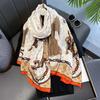 Chain Horse New Fashionable Long Scarf Simple and Versatile European and American Fashion Scarf Shawl Sun Protection Neck