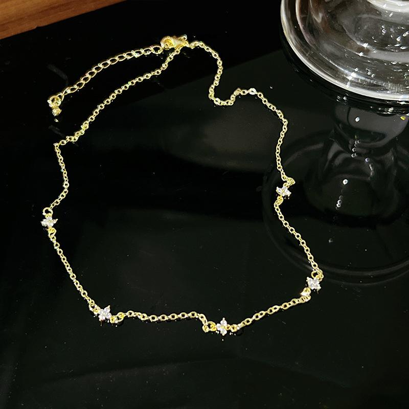 Красочная бабочка с кубическим цирконом, кулон, ожерелье, температура, роскошные женщины и девушки, циркониевая цепочка на ключицу, романтические ювелирные изделия, аксессуары, подарки