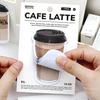 30sheets/book Creative American Vintage Bread Coffee Writable Memo Pad Sticky Notes Scrapbook DIY Material Office Accessories