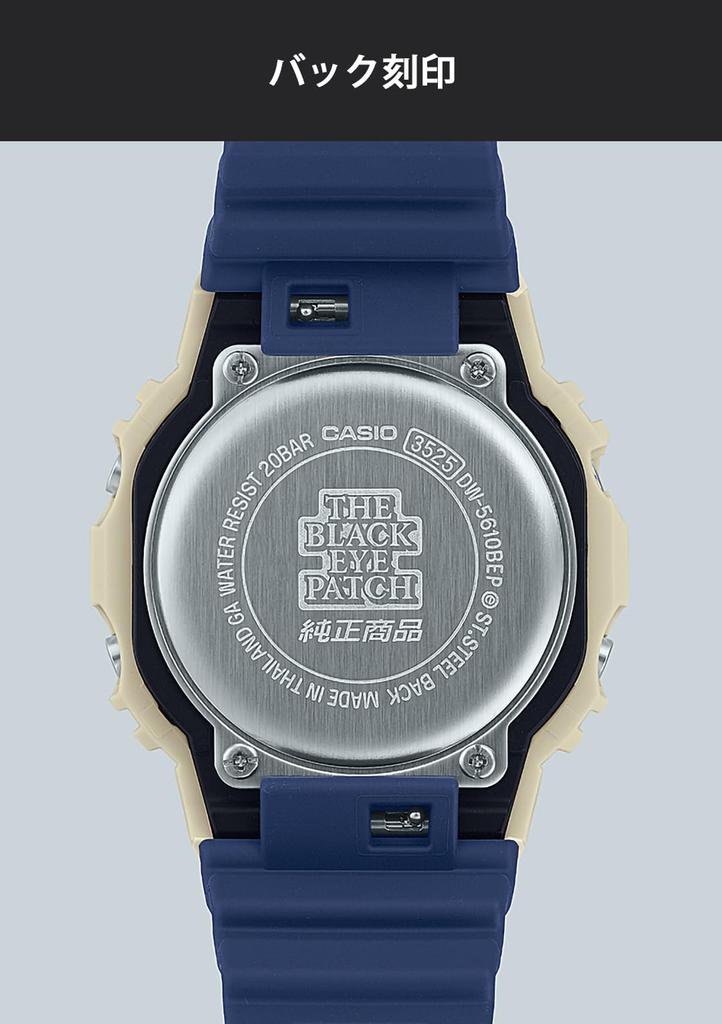 Часы BlackEyePatch Collaboration Model Navy [Casio] G-Shock [] DW-5610BEP-2JR Мужские