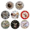 Silents None-Ticking Clocks Decorative Clock Battery Operated Wall Clock for Living Room Kitchen Home Office Decors