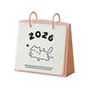 Plastic Daily Planner Cartoon Table Planner Photography Props Standing Flip Calendar  Home