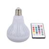Bluetooth Music Bulb RGBW Color E26 Base Remote Control Speaker LED Bulb for Bar Bedroom Restaurant