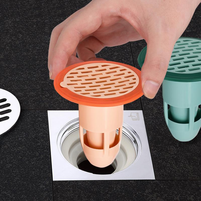 Deodorant Floor Drain Core Silicone Shower Drain Stopper Insectproof Anti-Odor