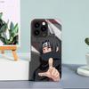 Закаленный стеклянный корпус с рисунком Наруто, защитный чехол, мягкий чехол для iPhone Samsung