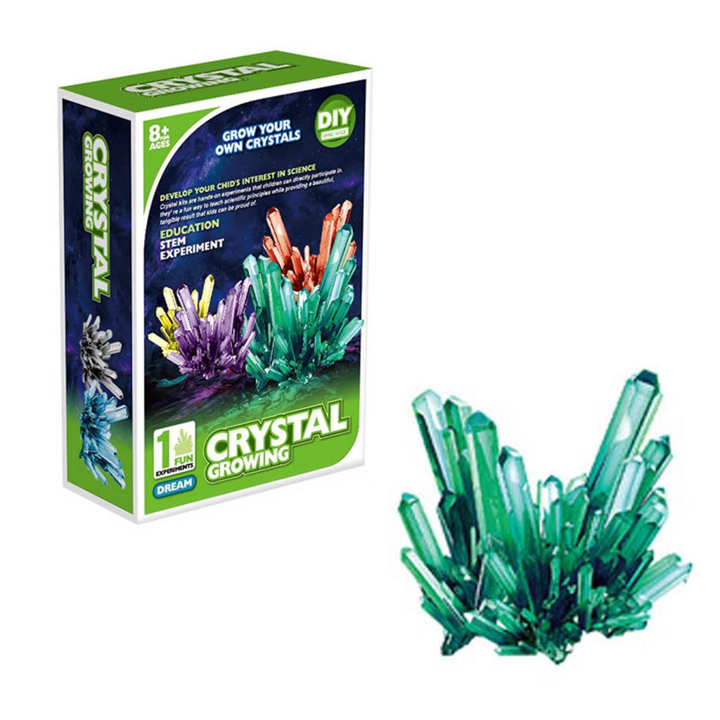 Kids Crystal Growing Kit DIY Science Experiment For Teenagers Boys Toys Magical Funny Crystal Educational Stimulates Interest